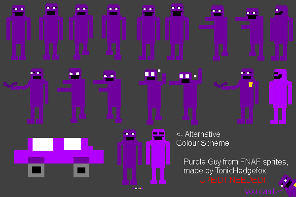 Purple Guy Sprites Features Car By Tonichedgefox On Deviantart free images,...