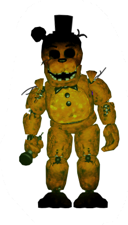 Stand Up Golden Freddy By Pkthunderbolt100 On Deviantart.