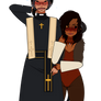 priest and his little demon