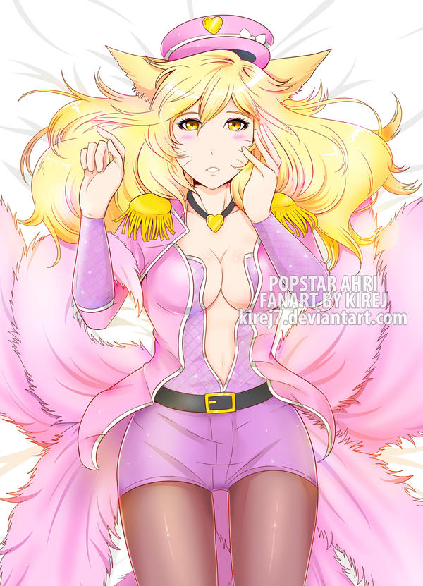 Dakimakura Popstar Ahri