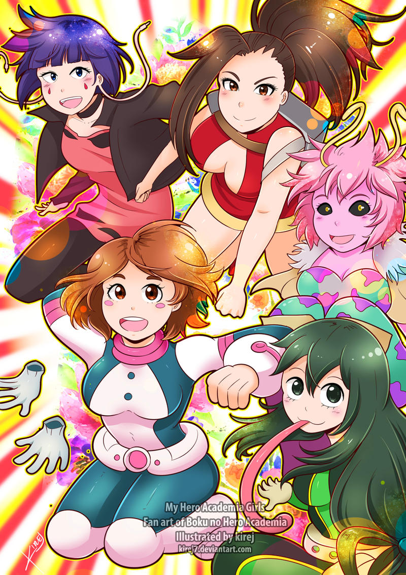 80+ Mha Girls Fanart Cute Rosamond Dianna