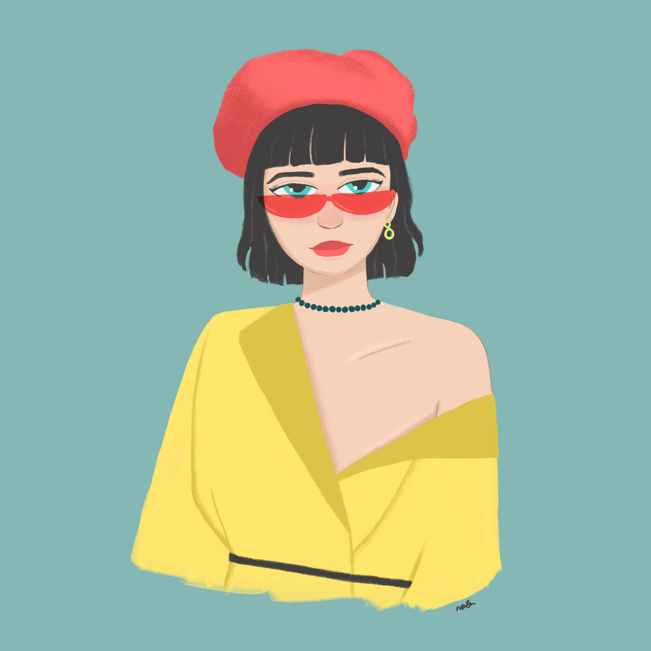 Girl with Barret by nolathira on DeviantArt