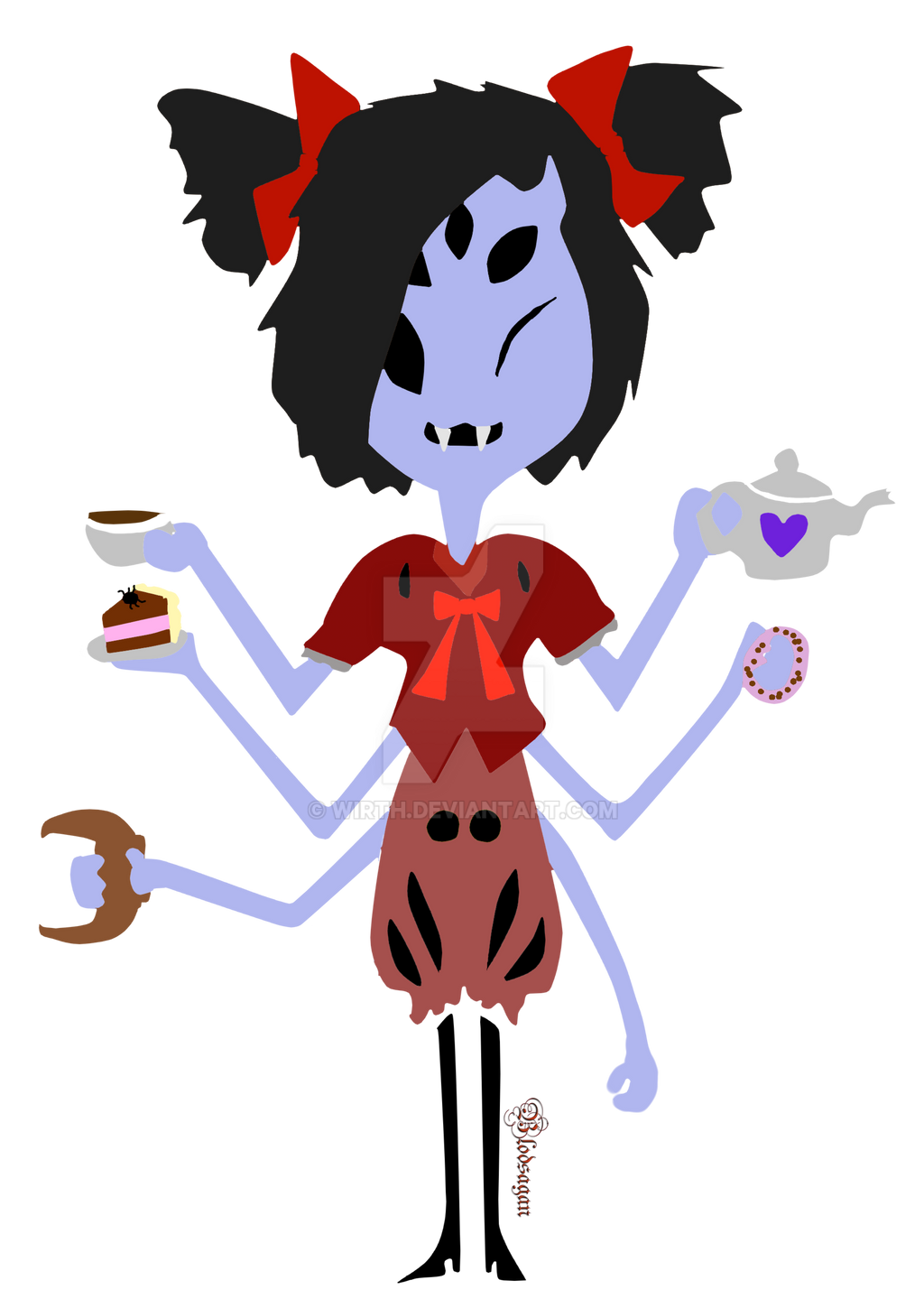 Muffet Undertale by Wirth on DeviantArt