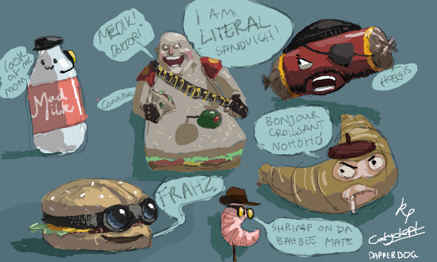 Food Fortress (TF2 FlockDraw)