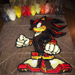 shadow bead art