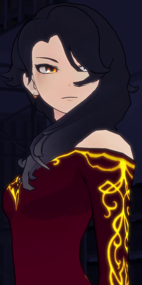 cinder fall black dress How to create gold details for Cinder Fall cosplay