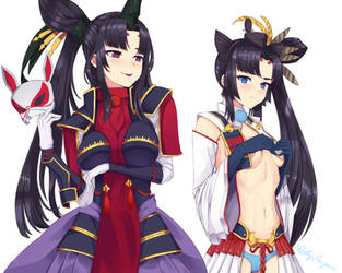 Taira and Ushiwakamaru