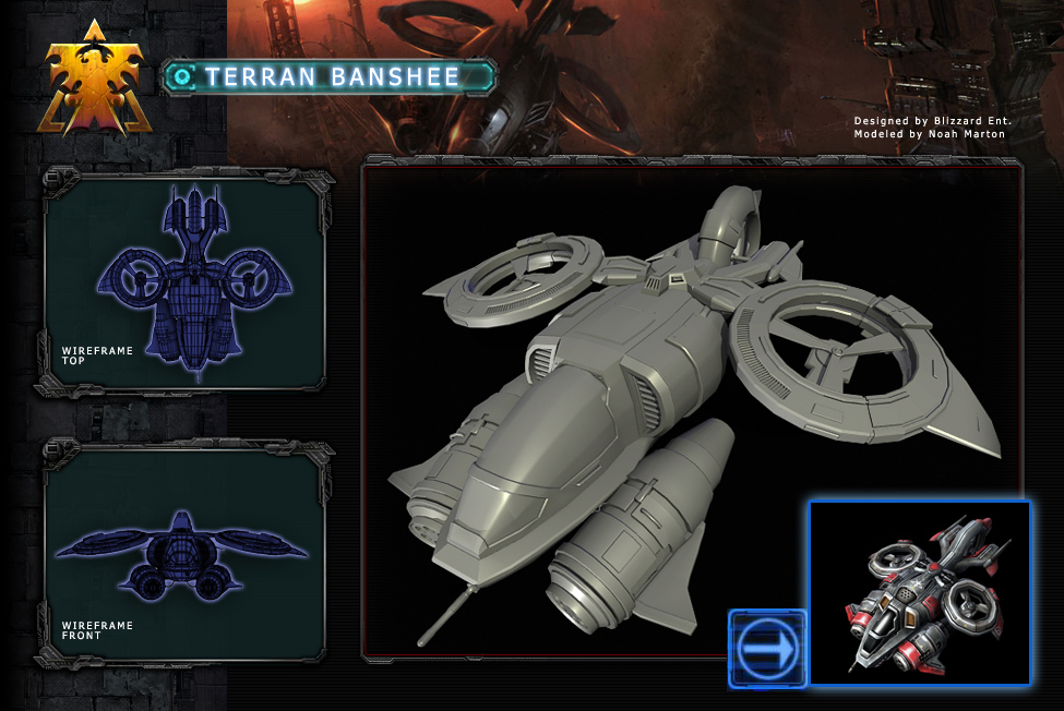 Terran Banshee Starcraft 2