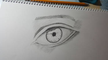 First Drawing: Raw Eye