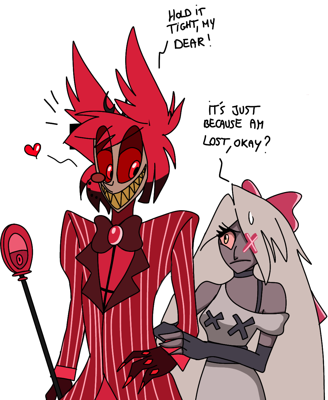 Alastor X Vaggie By LadyThornXDrJackal On DeviantArt alastor-x-vaggie-by-ladythornxdrjackal-on-deviantart
