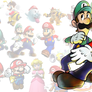 { Art Trade } Mario and Friends and what not..