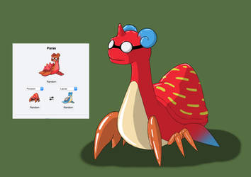 Paras Lapras and Parasect