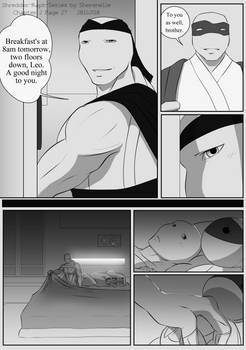 Shredder-Raph-Series: Chapter 2 Page 27