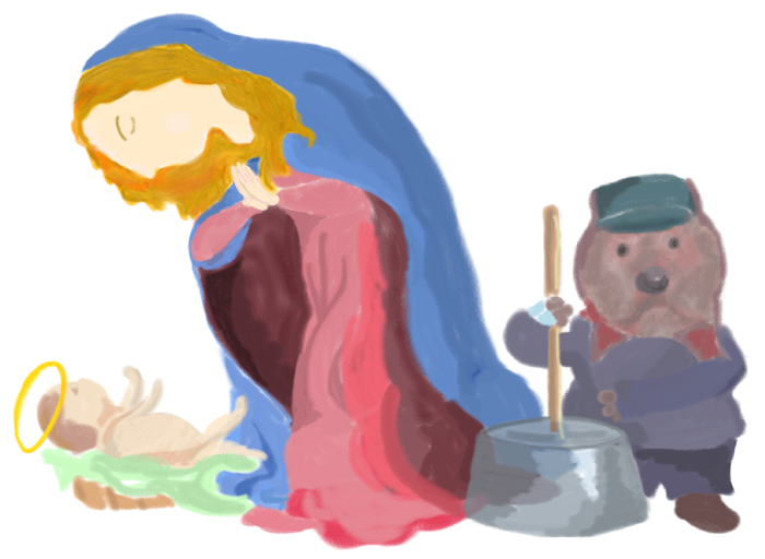 Emmet Otter Nativity by dhorlick