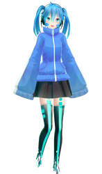 New MMD Ene Model by YYB + DL link