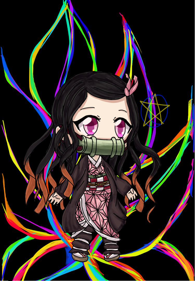 Nezuko gacha club by Skelisha3artz on DeviantArt