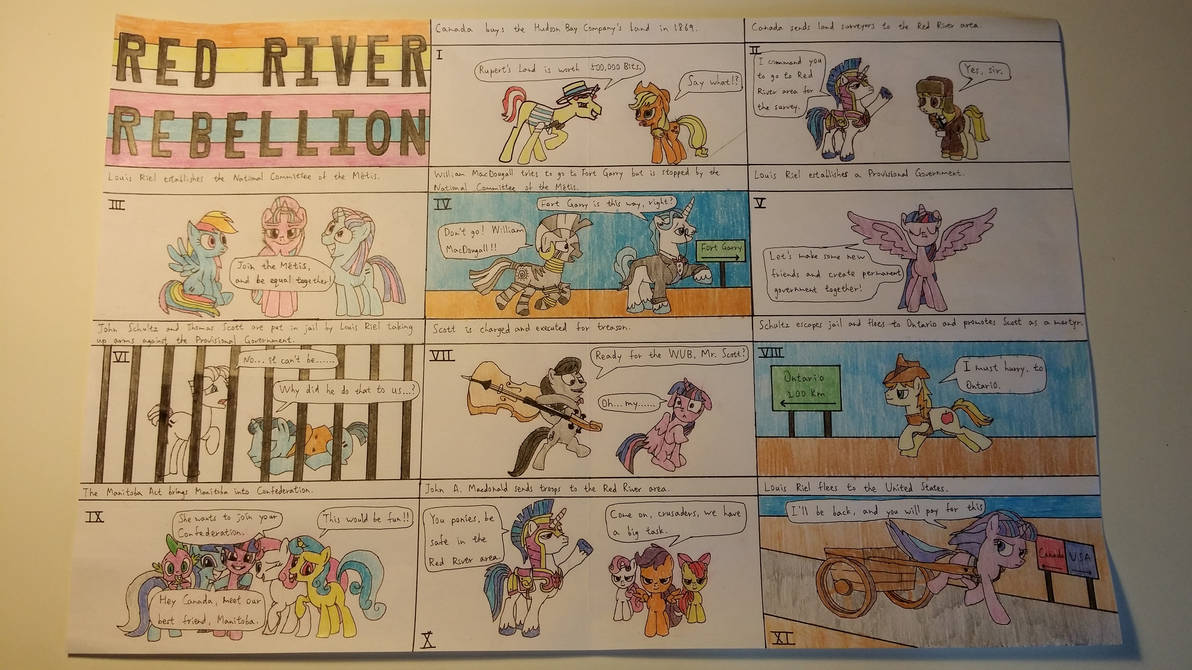Red River Rebellion MLP Edition by kevin110197 on DeviantArt
