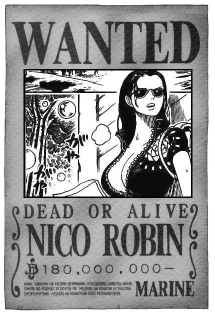 Nico Robin Wanted Poster By Master Cog On Deviantart Nico Robin Wanted Poster By Master Cog On Deviantart
