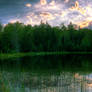 Pond and Sky Pano