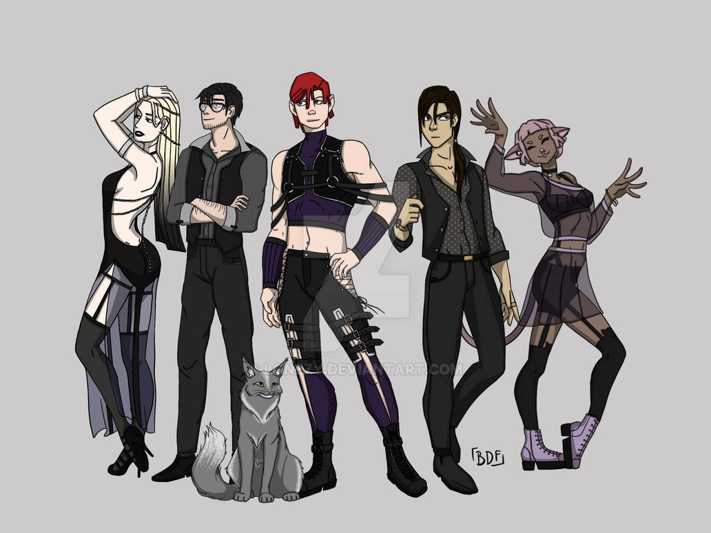 VTM characters by LONEzy on DeviantArt