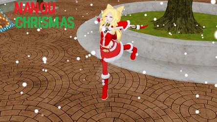 MMD Nanou Model Christmas (NEVER BE FOR DL)