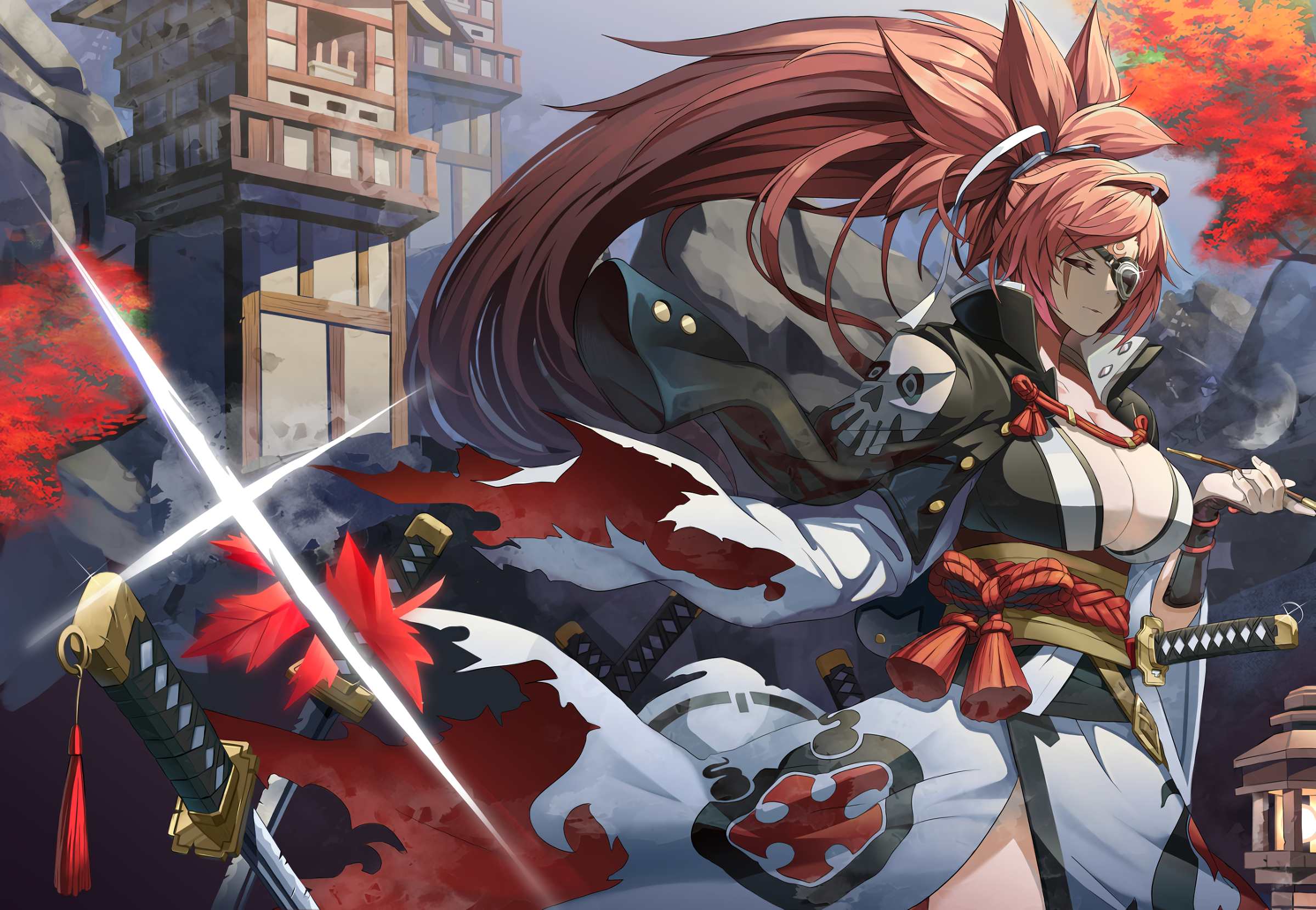 Baiken R3 Baiken Guilty Gear Full quality 2400x1660p by Snyderzz on DeviantArt