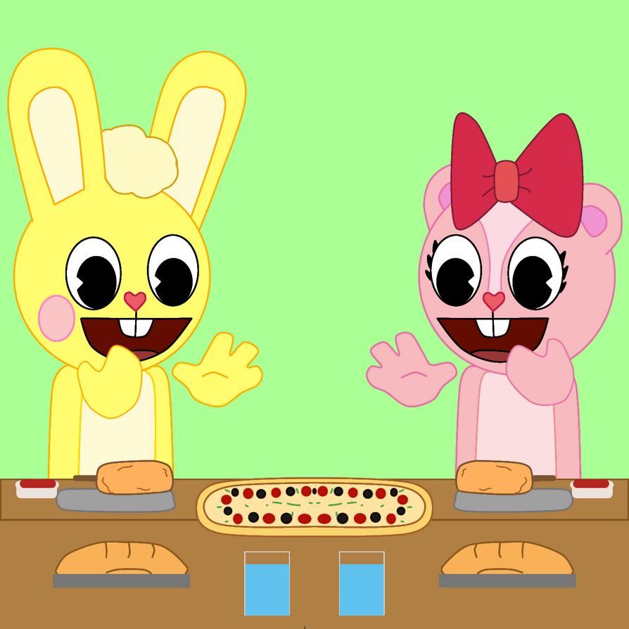 Food Mukbang ( Happy Tree Friends ) by CuddlesandBunzoBunny on DeviantArt