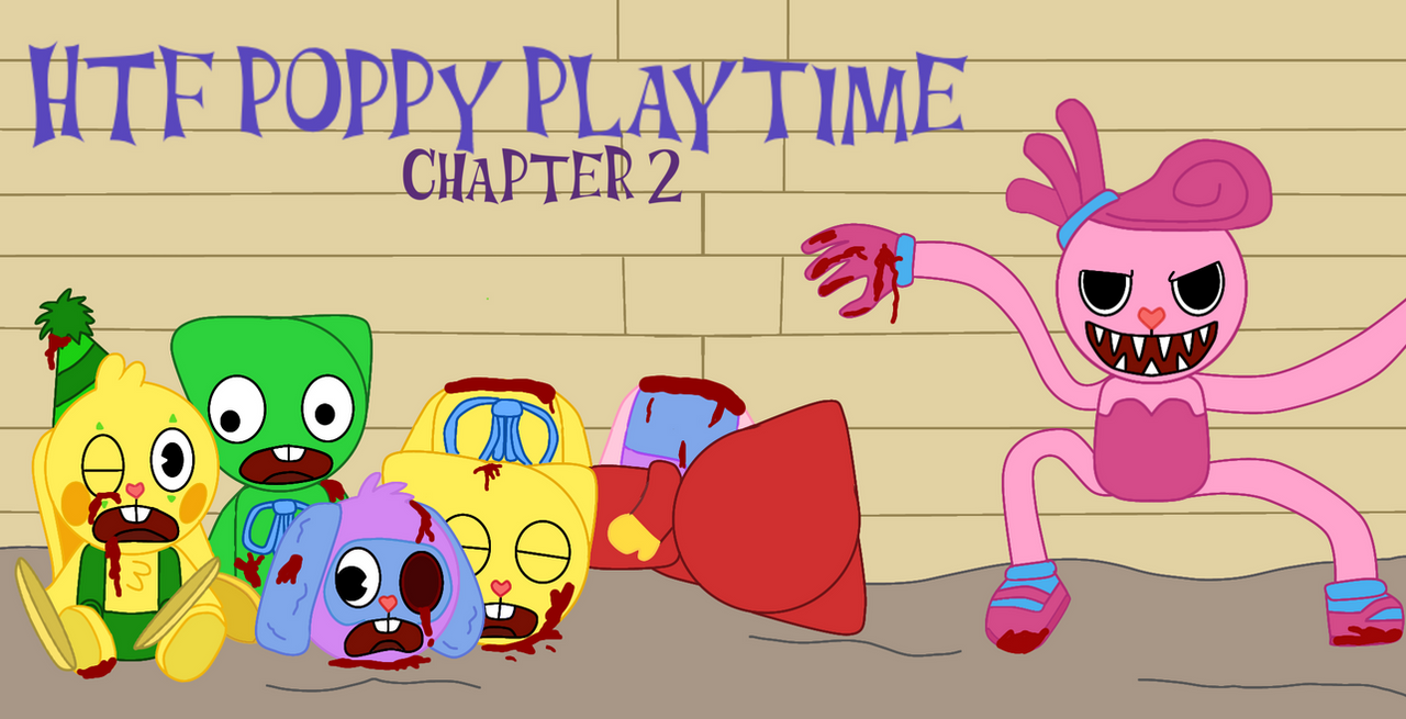 HTF Poppy playtime (Death) by CuddlesandBunzoBunny on DeviantArt