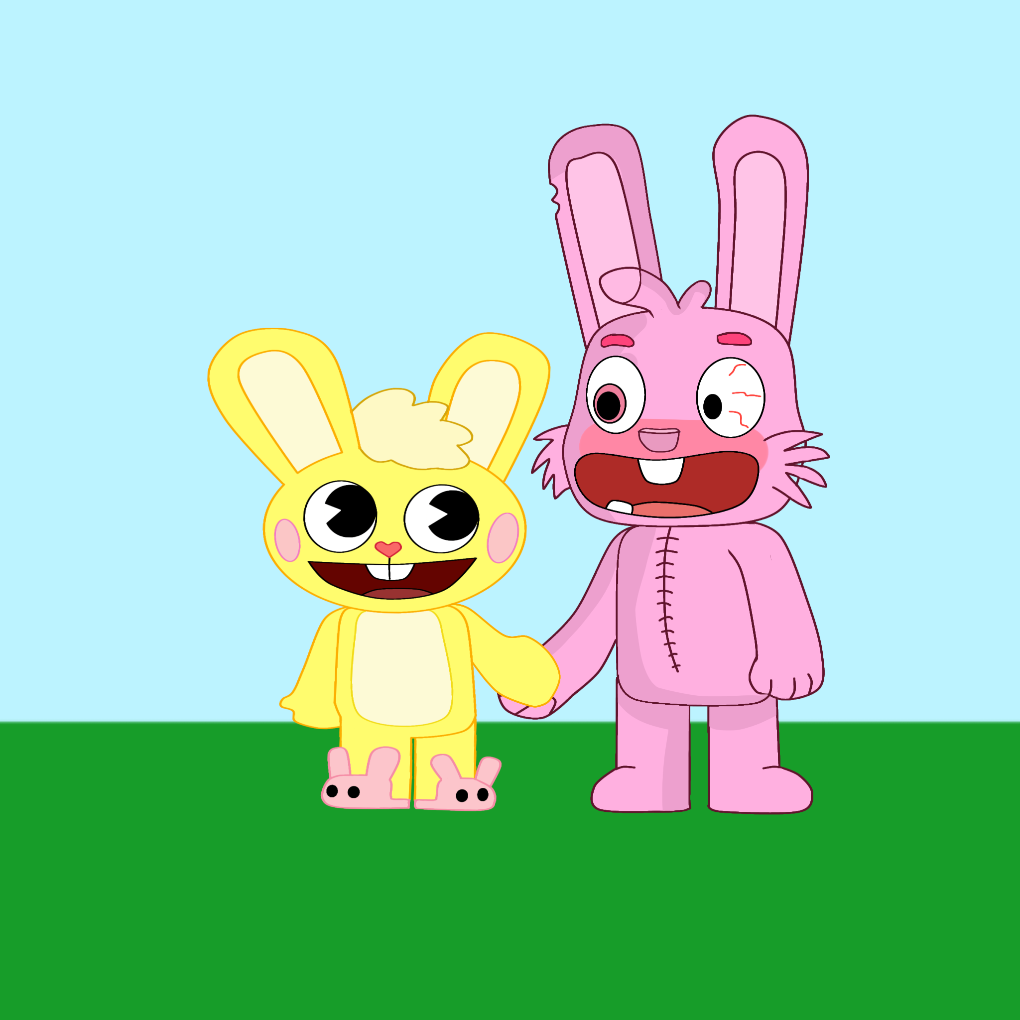 Cuddles - Bunny Pink by CuddlesandBunzoBunny on DeviantArt