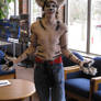 Wolf Tiger body paint 1