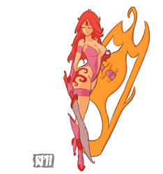 Flame Princess battle redesign