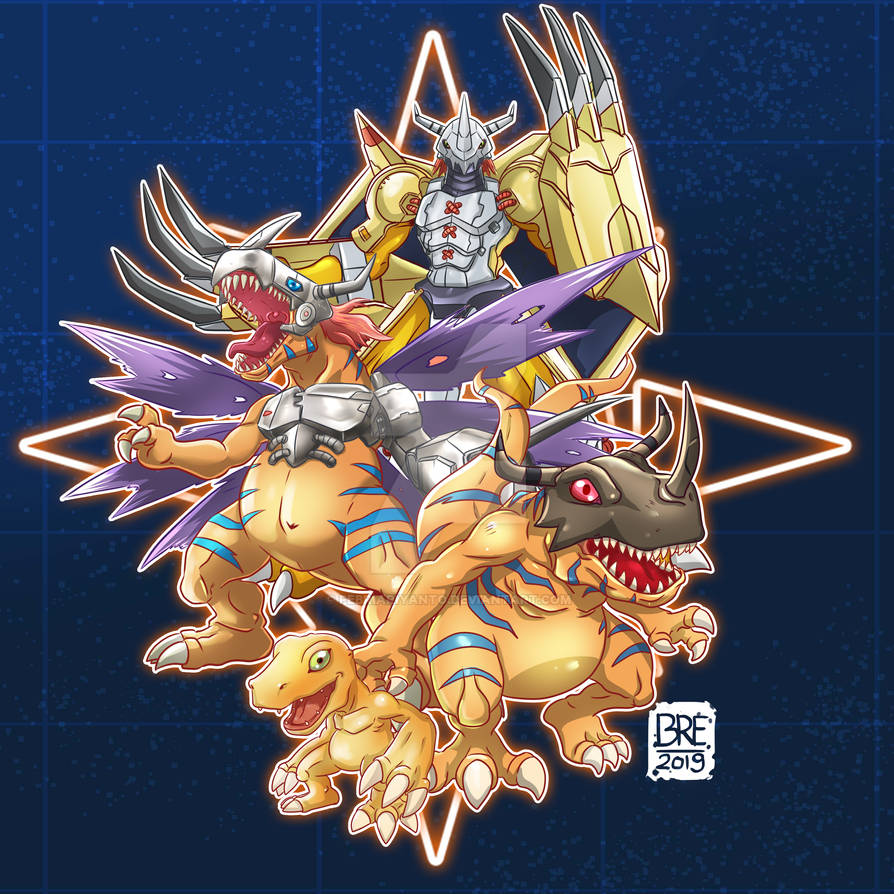 Agumon Evolution by febriariyanto on DeviantArt