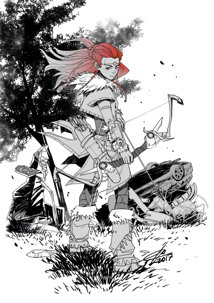 Aloy - Horizon Zero Dawn by eloelo