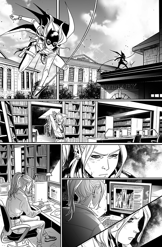 Batgirl#12 - page 9 by eloelo