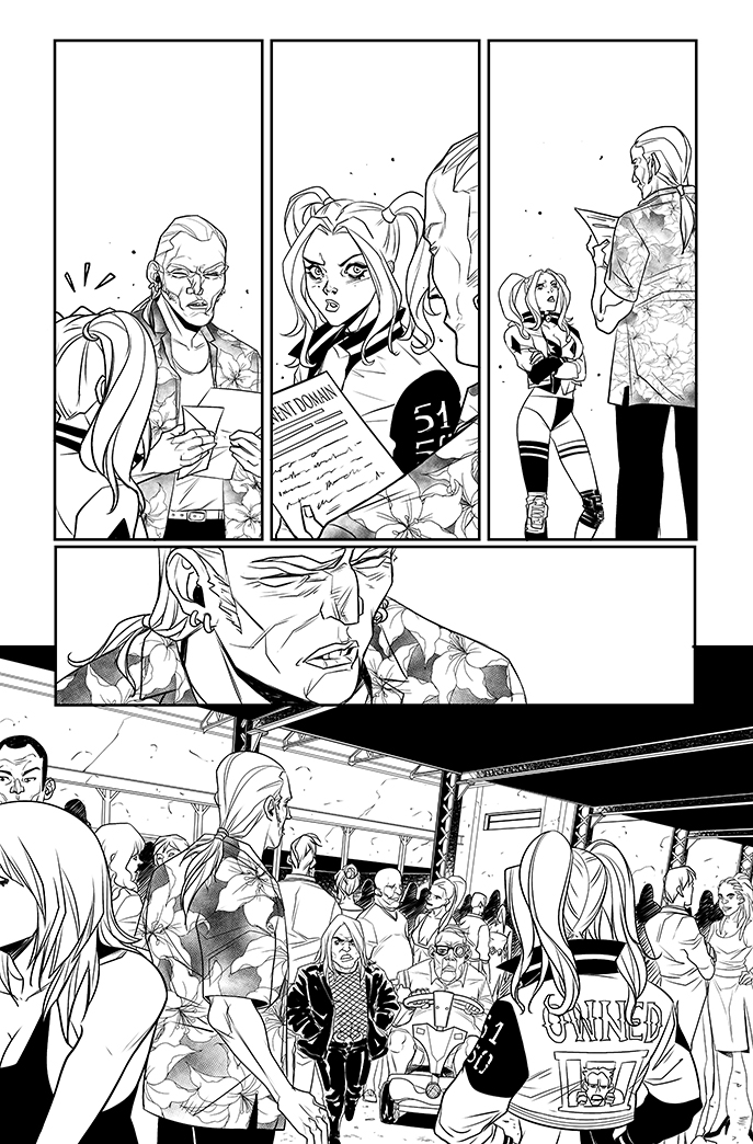 Harley Quinn #27 - page 4 by eloelo