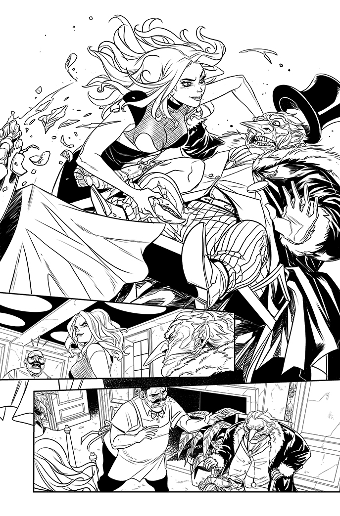 Harley Quinn #27 - page 9 by eloelo