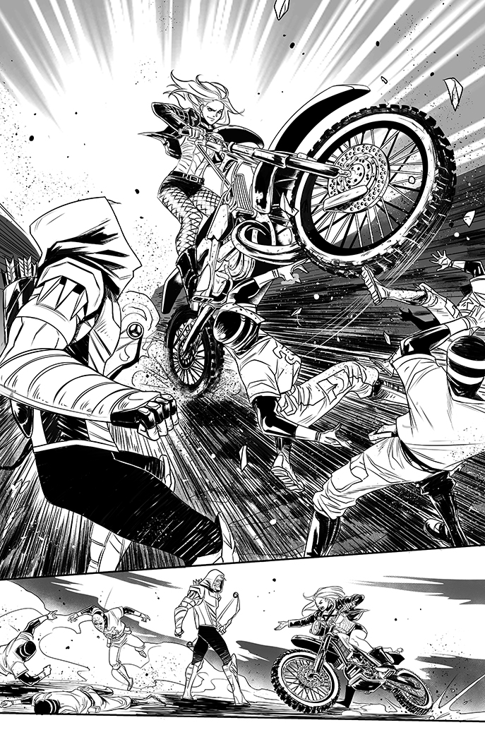 Green Arrow #19 The return of Roy Harper - page 6 by eloelo