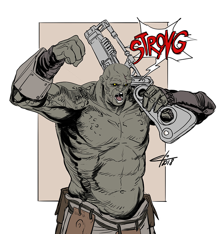 Strong : Fallout 4 by eloelo
