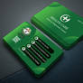 Health Care Business Card (Green)