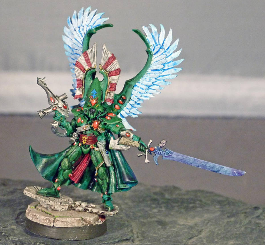 Winged Autarch Eldar Winged Autarch by Kirasu on DeviantArt
