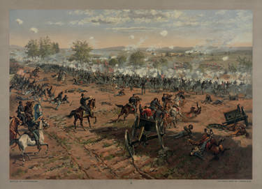 Battle of Gettysburg (Pickett's Charge) restorat'n