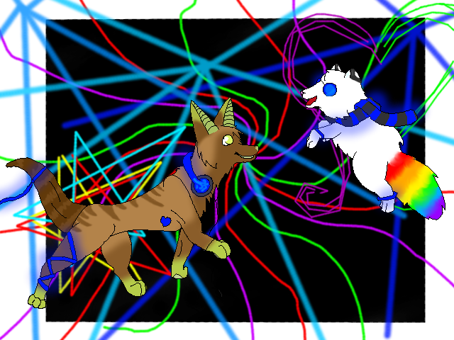 A furry Rave party. by chiuahuahXlover on DeviantArt