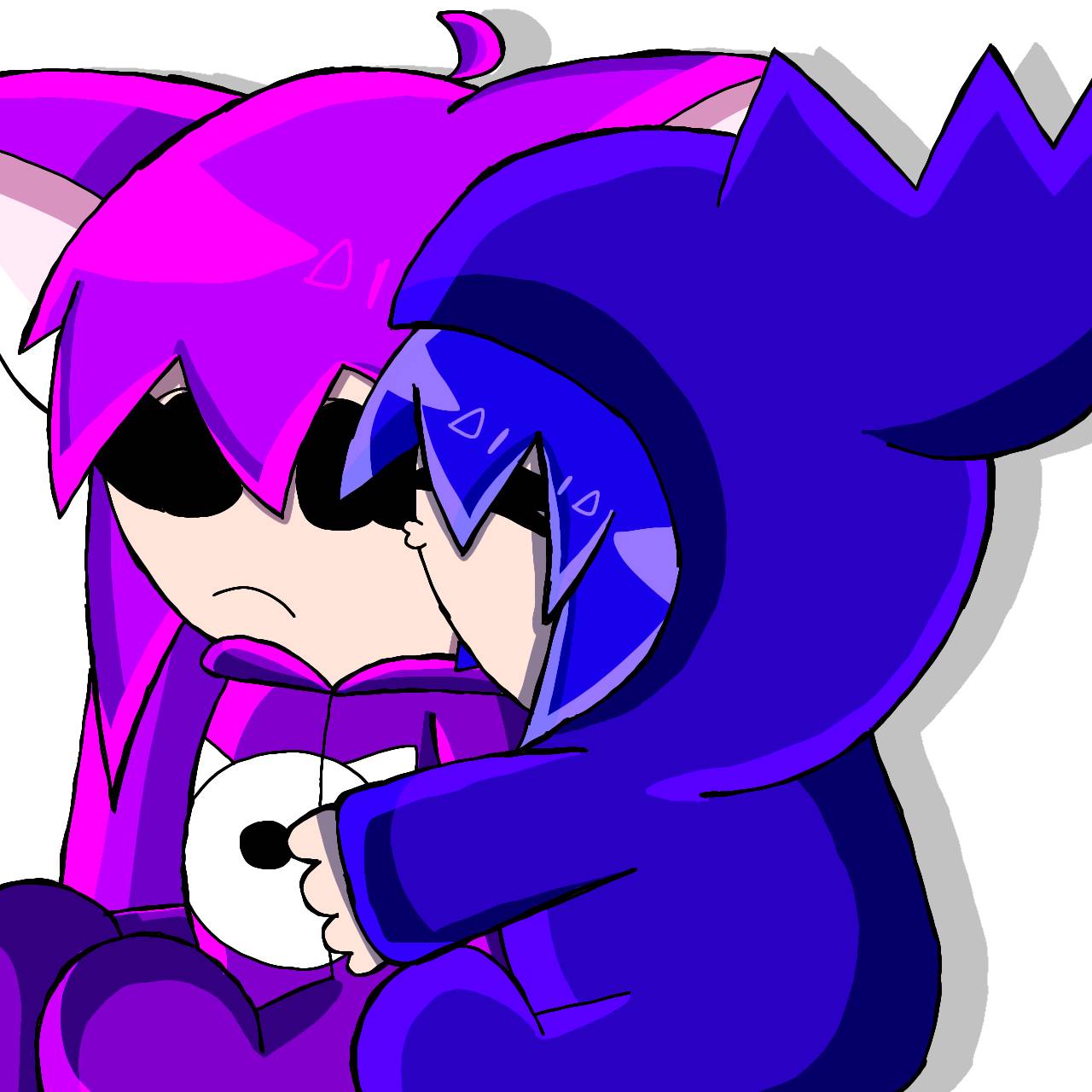 Tseh Deviantart Che Kissed Tseh On the Cheek by DeviantSamerys on DeviantArt