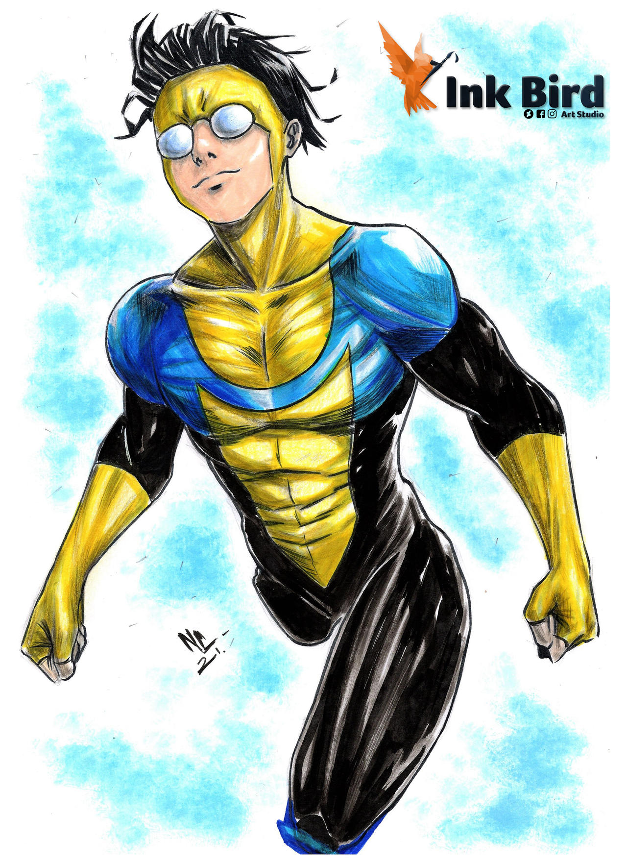 Invincible by Nil Costa by InkBirdArtStudio on DeviantArt