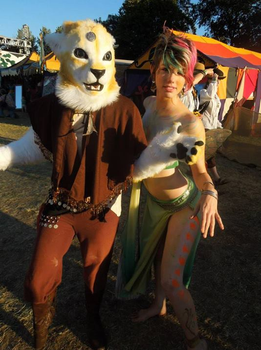 Sun Cat with Fae