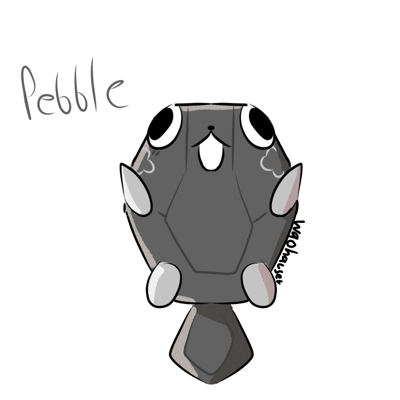 Pebble Rivals Pebble by waohauser on DeviantArt