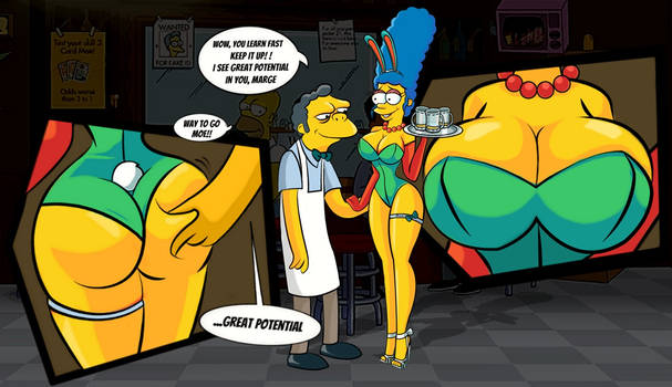 Marge's new job
