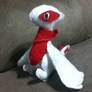 Red the Lugia plushie