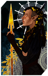 Commissions: Elain tarot