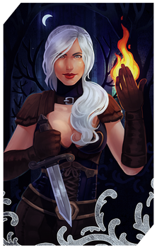 Commission: Lythrin Vervisch tarot